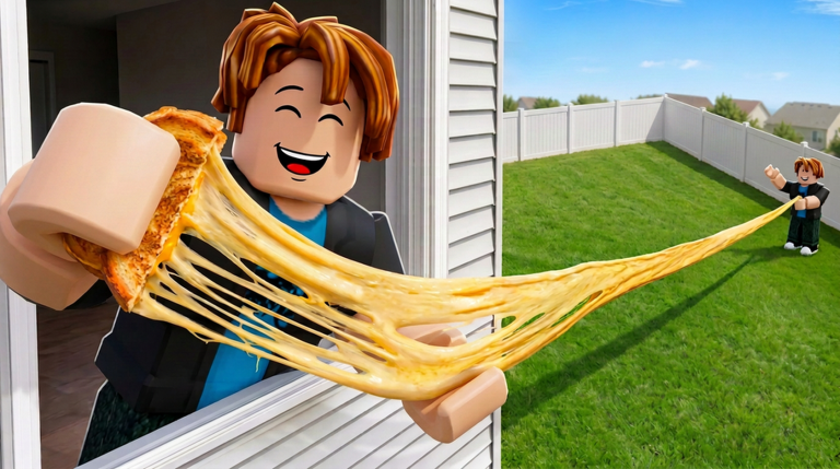 Stream A Cheese Pull promotional still of a long cheese pull